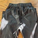 SheIn Brown Leather Pants Photo 4