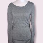EXPRESS  Long Sleeve Heather Gray Body Con Dress Size Medium NWT Photo 0