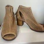 Dirty Laundry Light Brown Wedge Boots Photo 1