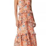 MISA Los Angeles NWT Olivia Rubin Rex Morrison Dress in Tangerine Flora Size S Photo 8