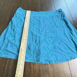 Fresh Produce  XL Teal Print Rayon Stretch City Skort Made in USA! Photo 2