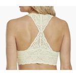 Free People Intimately  nude lace racer back XS bralette Photo 5