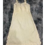 VINTAGE Full‎ Slip Dress 1950's Candie Barbizon Tafredda Ivory Size 12 EUC Photo 1