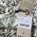 Roberto Cavalli NWT  Cream Animal Print Cross Strap Tank - Size 46 (US 12/Large) Photo 6