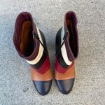 Valentino Garavani Valentino Bo-y-ch striped colorblock nappa leather mid-calf boots IT 40 NIB Photo 9