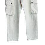 Isabel Marant  Evalia tapered cotton cargo pants Women's 38 US 6 Beige Photo 2