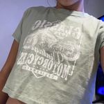 Aeropostale Light Green Crop Top Photo 3