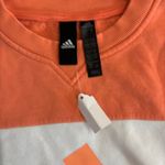Adidas  orange and white crew. Size M Photo 1