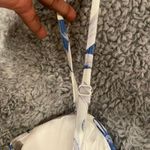 Blue And White Floral Dress Size 8 Photo 4