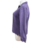 Polo Ralph Lauren Women’s Purple Quarter Zip Sweater Size Large Photo 6