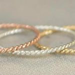 Beverly Hills Boutique Ring Set. Gold Photo 0