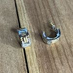 Premier Designs NWOT  “Profile” Gold and Silver Hoops Photo 2