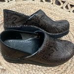 Dansko  Professional Tooled Women’s Size 38 US 8 Brown Leather Clogs Photo 2