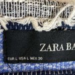 ZARA  striped textured jacket large Photo 5