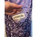 Sherri Hill 53447 Long Sleeve Sequin Prom/Pageant Dress- Lilac Photo 6