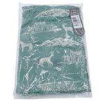 NEW Earth Squared Lady of Glamis Castle Print Fringe Neck Scarf Granite Green Photo 0
