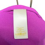 Kate Spade  Katia Crepe Dress Sleeveless Neon Bow Tie Magenta‎ Purple Size Small Photo 14