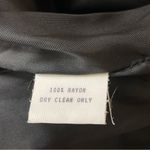 Vintage Max & Mabel Mix Fabric Artsy Black Jacket Size 1 Velvet Stripe Artsy Size L Photo 8