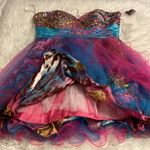 Tiffany Designs Tiffany Design Prom Dress  size 18 brand new with tags lots of bling and colors Photo 7