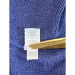 J Jill Open Cardigan Womens L Purple Linen Blend Beachy Breathable Knit Casual Size L Photo 6