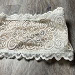Free People  Cream Lace Bandeau Photo 5