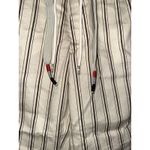 Mason's Striped Drawstring Striped‎ Linen Blend Easy Pants NWT Size 40 (US S) Photo 1