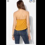 American Age  Acid wash embroidery halter top sz M Photo 4