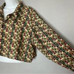 Vintage Blouse DIY Crop Top Block Pattern Long Sleeve Funky Button Photo 11