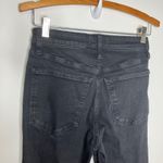 Madewell curvy stovepipe jeans black womens size 27P petite short casual trendy Photo 6