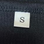 Women's Black Rhinestone Fringe Sleeveless Boho Crew Neck Crop Tank Top Size S Photo 6