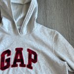 Gap Red and Black Plaid and Cream Hoodie Size XXL Photo 2