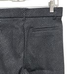 Jules & Leopold Textured Slim Legging Pants Black Silver Women’s Size Medium Photo 4