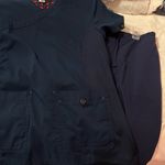 Koi Basics Navy scrub top Size medium Blue Photo 5