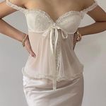 Victoria's Secret Womens Sexy Little Things Lacey Fly Away Sequin Lingerie Photo 0