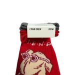 Friends TV Show Holiday Crew Socks One Size New with Tags American Red Cross Photo 3