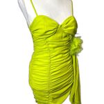 For Love & Lemons Lorlai Mini Dress Size XS Slime Green NWT Photo 5