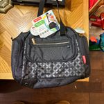 NWT Fisher Price Deluxe Fashion Diaper Bag Black Photo 0