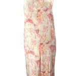 Stars Above Multicolor Silky Satin Marble Print 2Pc Sleepwear Robe Set Size M Photo 2