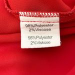 Hanna Nikole Elegant Red Mock neck bow tie Women's Blouse Size 18W Photo 12