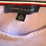 Tommy Hilfiger NWOT Light Purple Puff Sleeve Short Sleeve Athletic/Lounge Blouse Photo 3