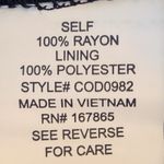 Ny Collection  Maxi Dress Sleeveless Collared Tiered Ruffle Womens Black‎ Photo 7