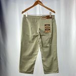 Ralph Lauren NWT Lauren Jeans Classic Mid Calf Chino Jeans in Khaki Size 12 Reg Photo 2