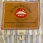 Marc Jacobs Stud Broderie Anglaise Daisy Embroidered Denim Jacket Size XS Photo 14