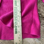 Ralph Lauren  Cardigan M 100% Cotton Lightweight Open Front Pink 3/4 Sleeve Photo 5