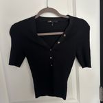 Maje  Short Sleeve Sweater Photo 1