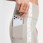 Athleta Salutation Stash Pocket II Serene 7/8 Tight Grey Small Photo 2