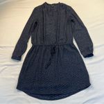 Hilary Radley Navy Patterned Dress, Size: Small Photo 4