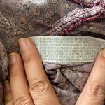 Forever 21 Women's Long Sleeve V-Neck Paisley Print Romper Size Large Photo 10