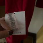 Calvin Klein Puff Sleeve Sheath Dress 3/4 Long Sleeves Red NEW Size 2 Photo 6