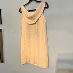 Amanda Uprichard  100% Silk Sheath Mini  Dress Drapey Back Size Small Photo 3